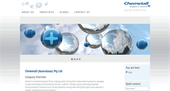 Desktop Screenshot of chemetall.com.au