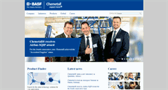 Desktop Screenshot of chemetall.com